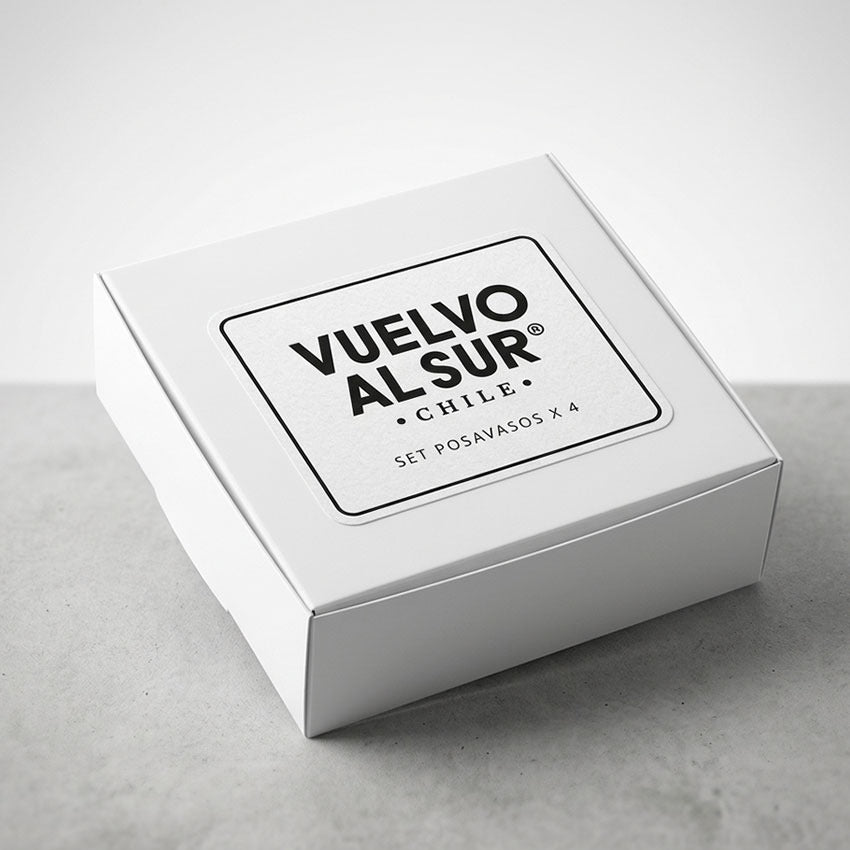 Posavasos Vuelvo al Sur caja
