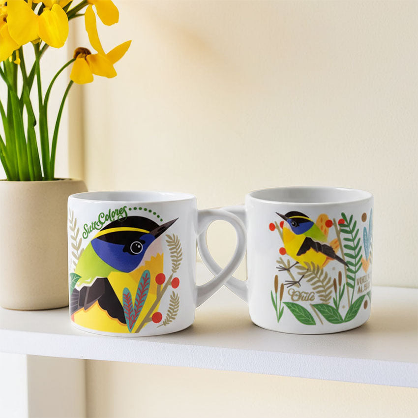 Set x 2 Tacita Café Siete Colores