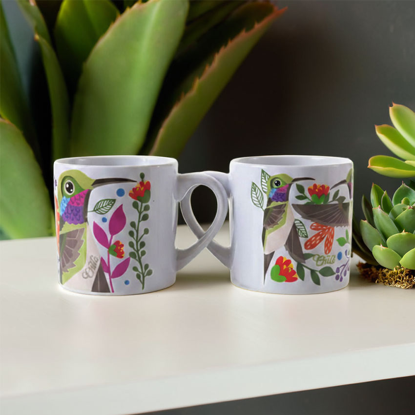 Set x 2 Tacita Café Picaflores