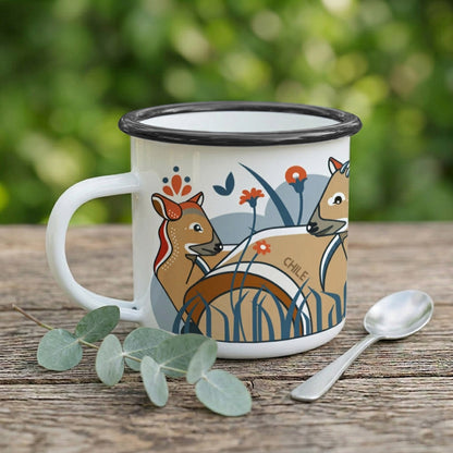 Tazón Enlozado Bosques de Chile Pudú