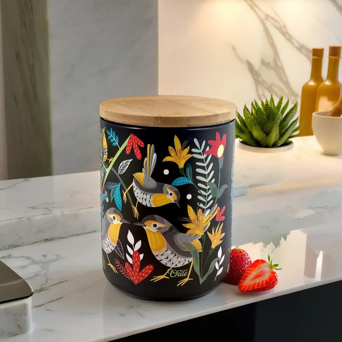 Bosques de Chucaos Bottle Black M