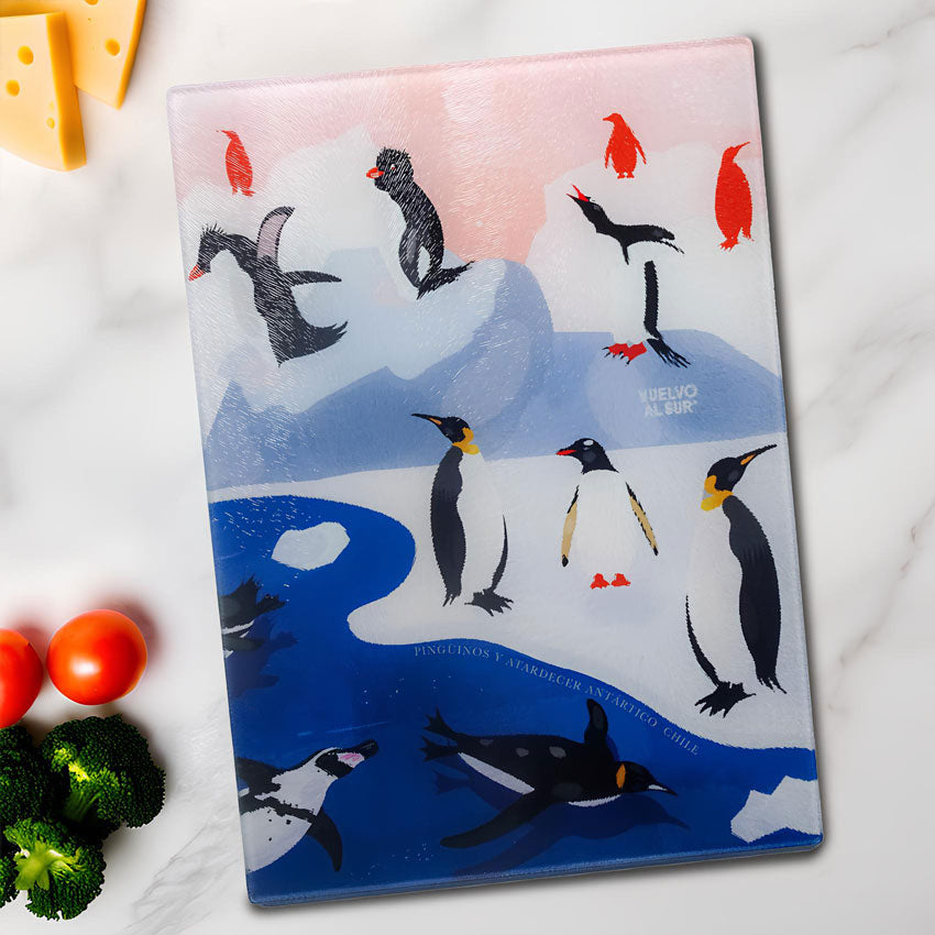 Cocktail Table Penguins of Chile