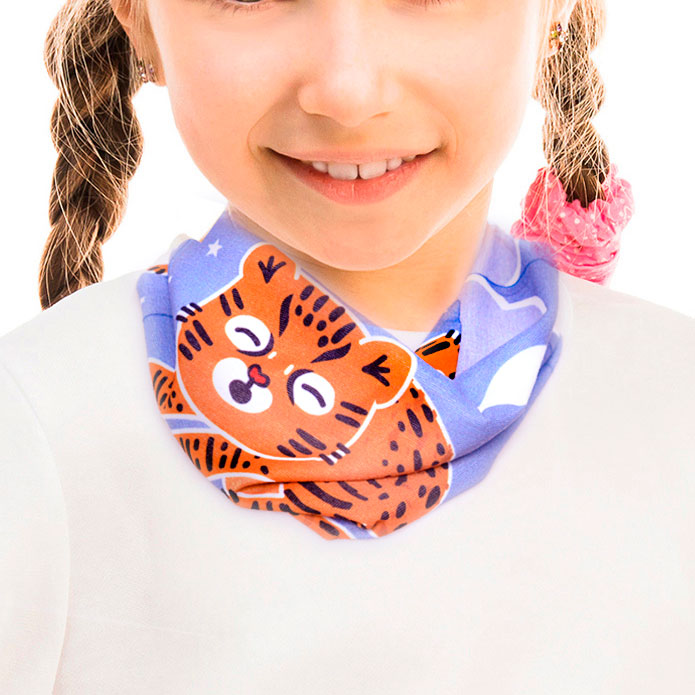 BANDANA INFANTIL GATITO GÜIÑA ZzZzz