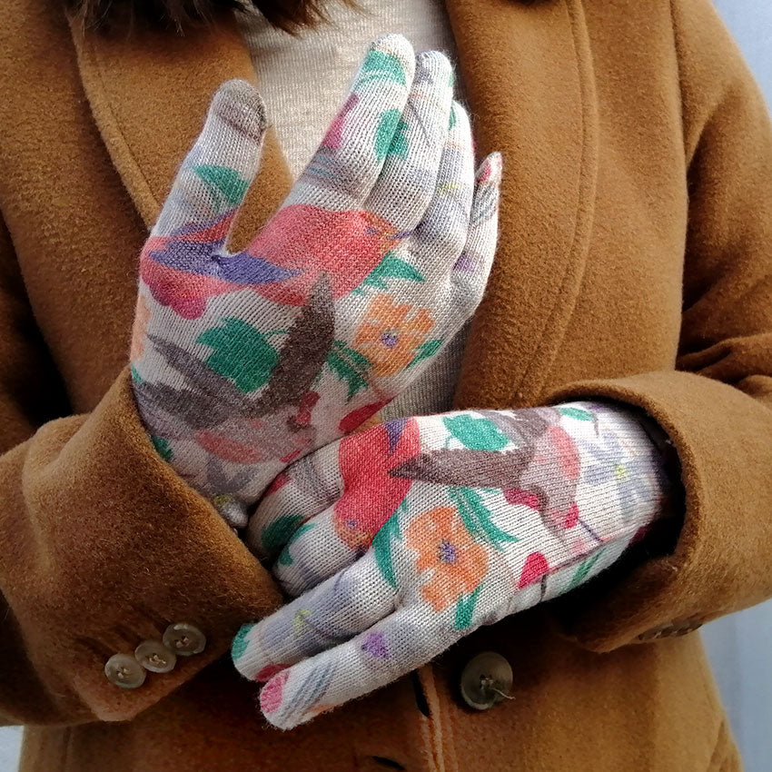 Guantes Print Picaflores