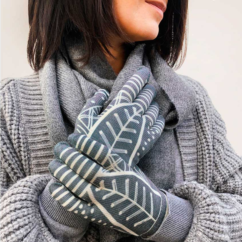 Guantes Diaguita Negro - Doble diseño