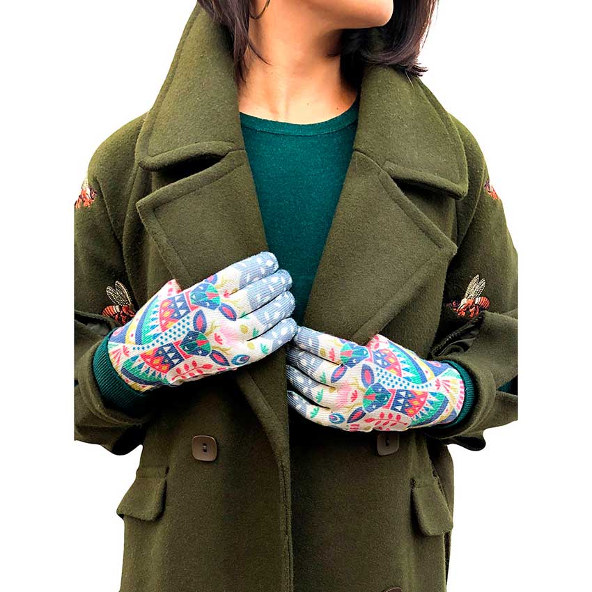 Huemul Blue Gloves - Double Design