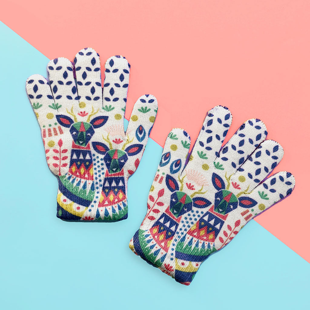 Guantes Print Infancia Huemul