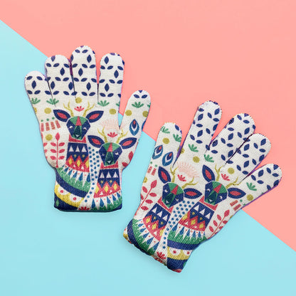 Huemul Childhood Print Gloves