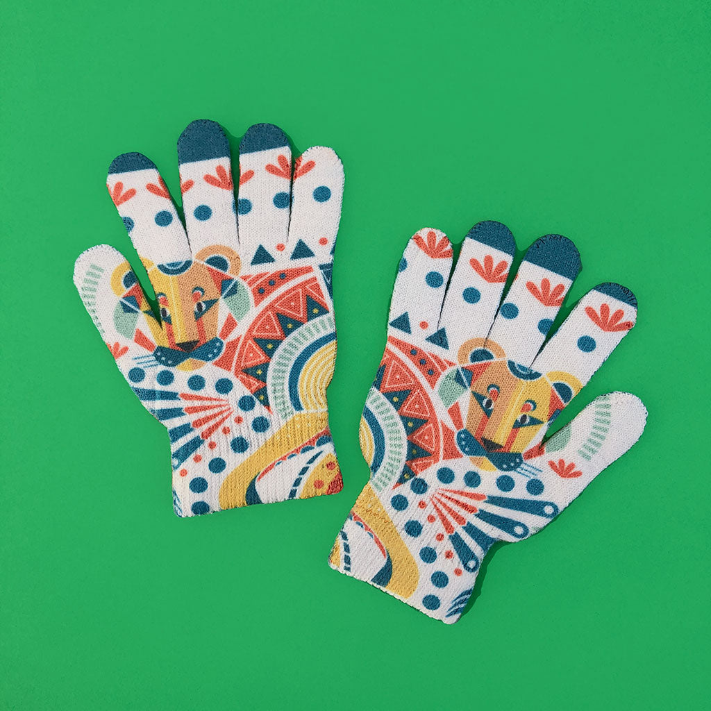 Puma Childhood Print Gloves