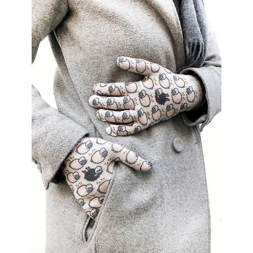Patagonian Sheep Gloves - Double Design